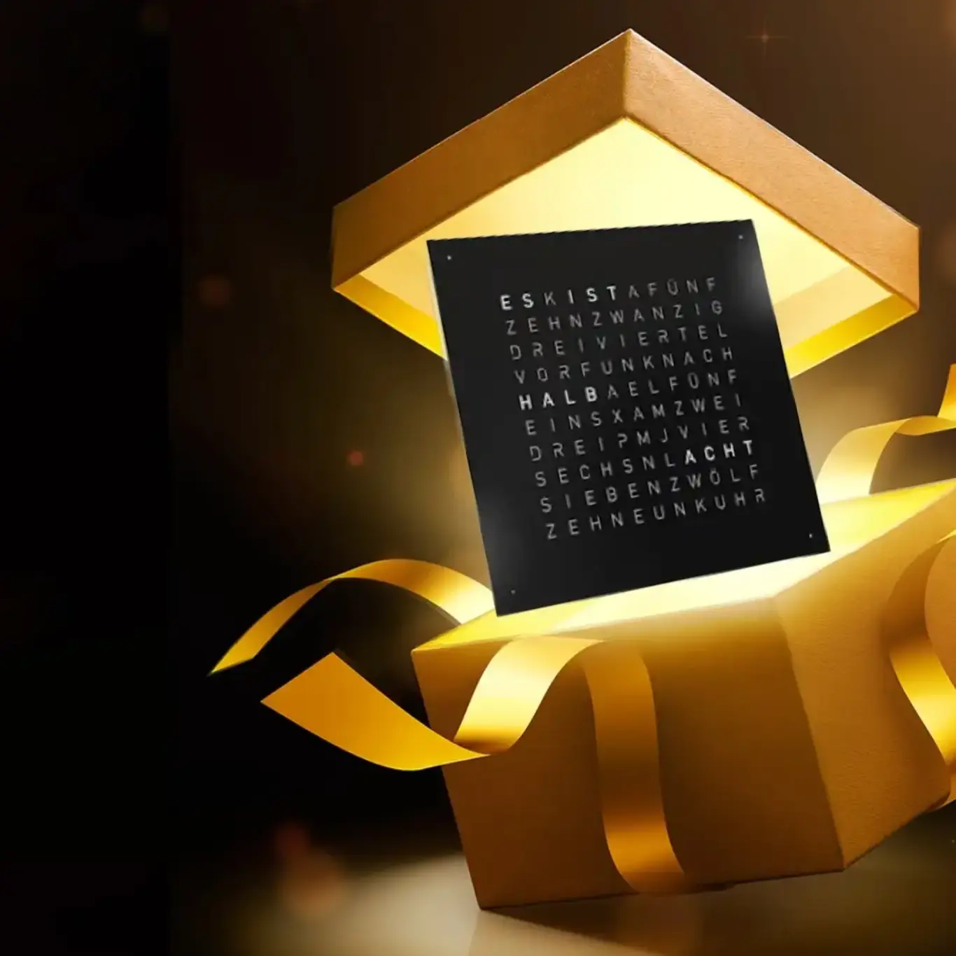 Qlocktwo Designwanduhr