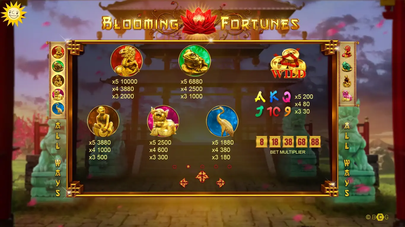 BloomingFortunes_Paytable