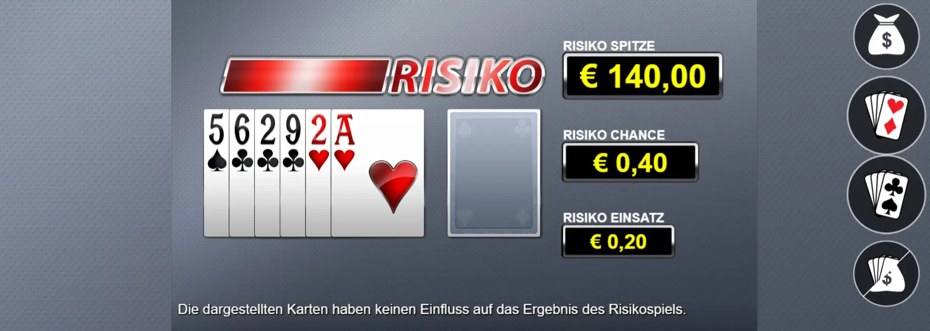 Kartenrisiko-Beispiel