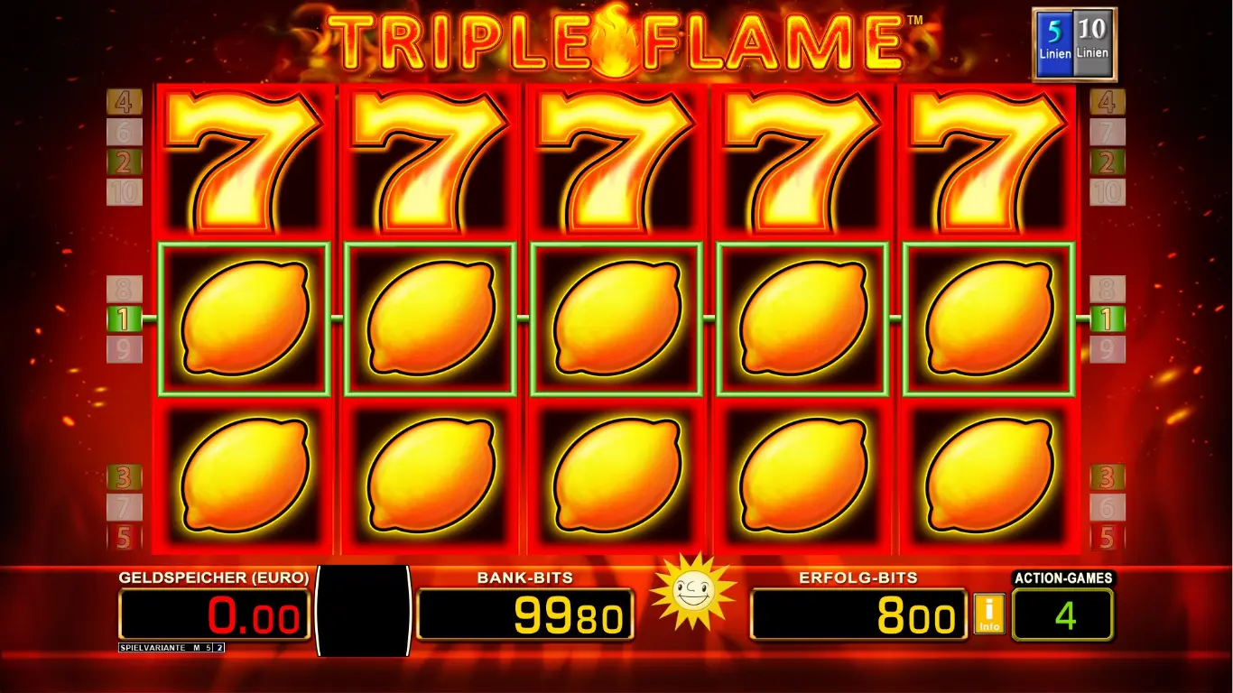TripleFlame-Freispiele