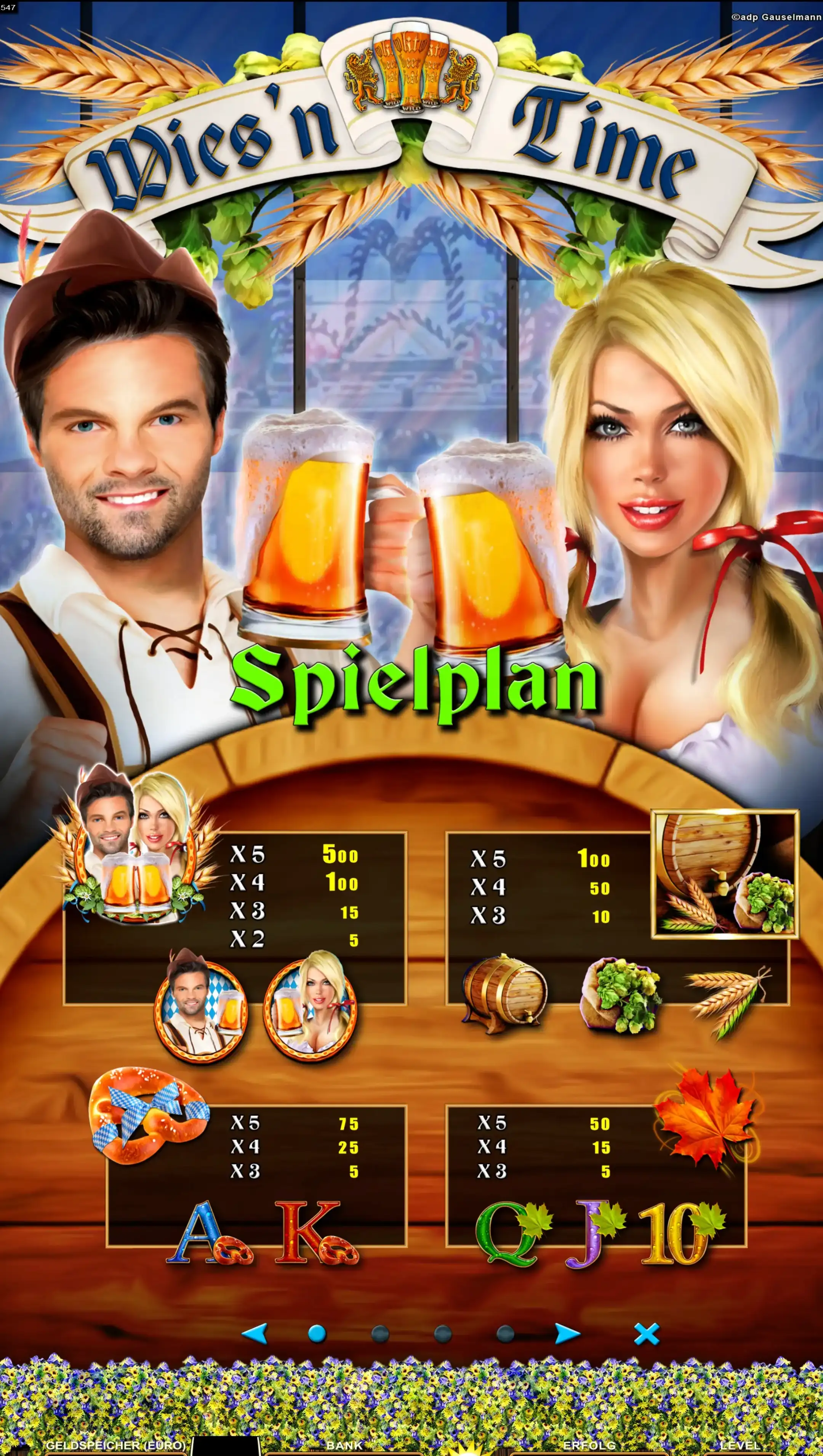 Wiesn Time-9-Spielplan
