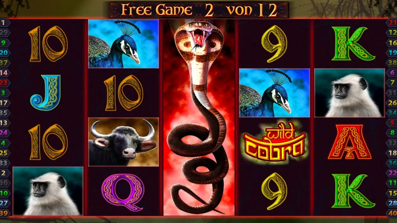 WildCobra-Freispiele