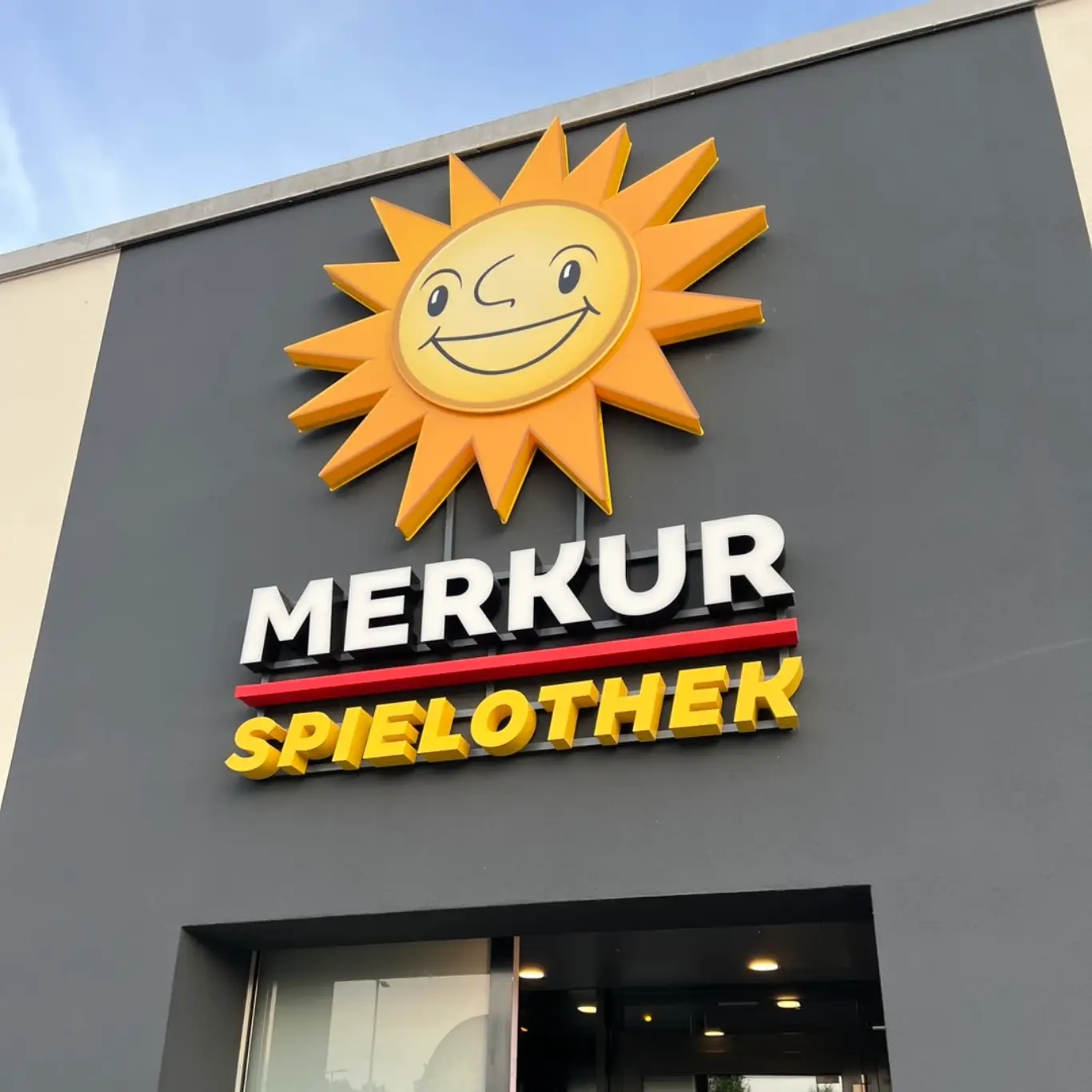 MERKUR SPIELOTHEK Bad Oeynhausen-Außenfassade_Neu
