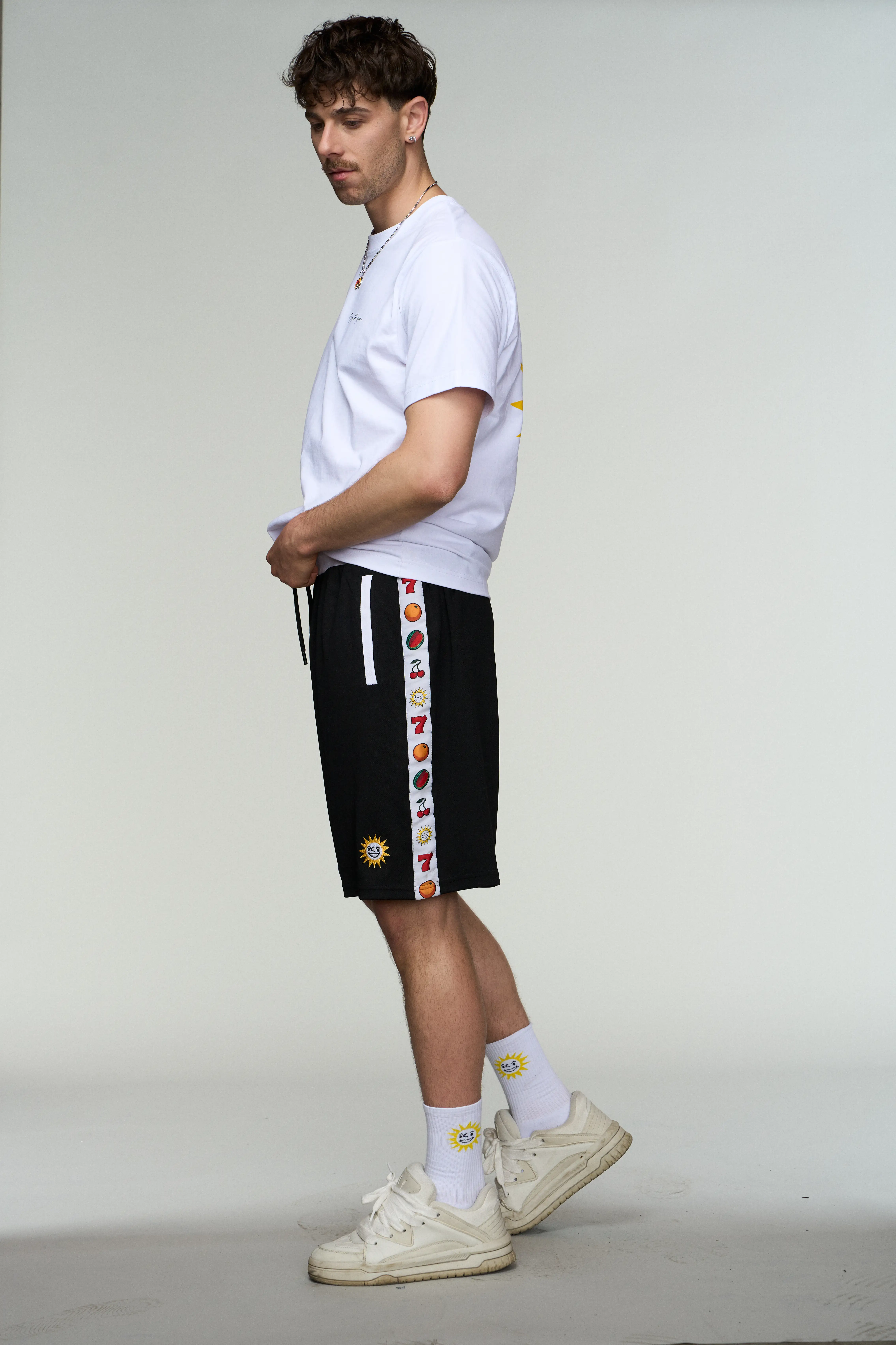 MERKUR-Basketballshorts-Früchte